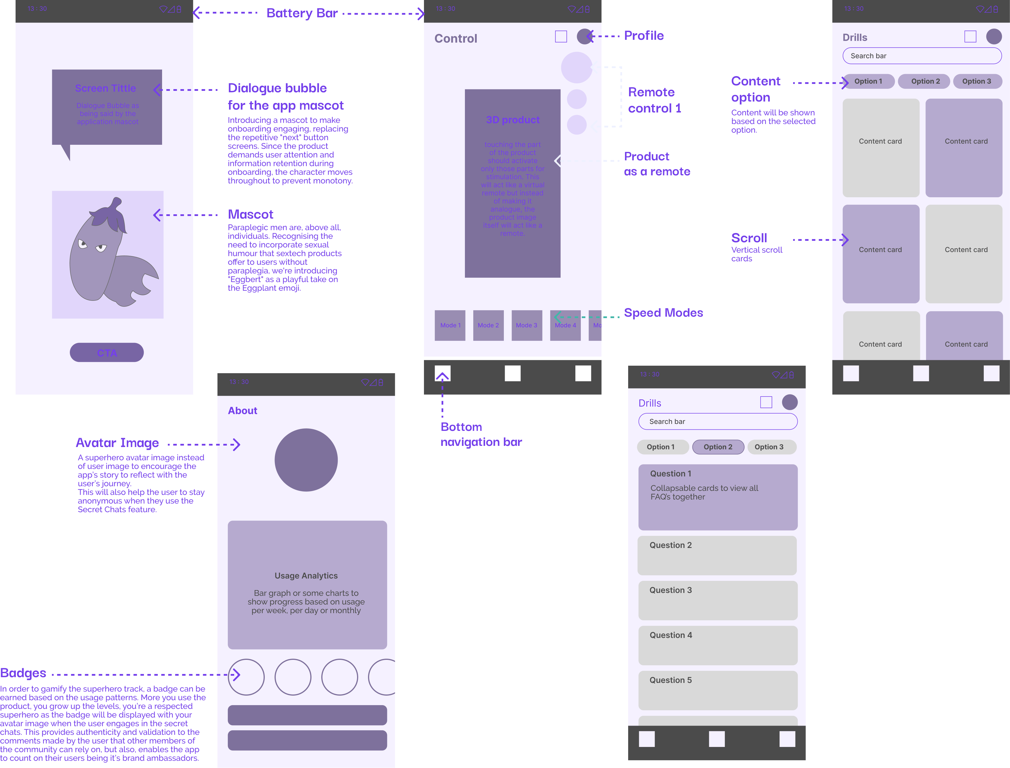 Wireframes